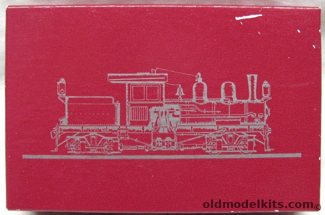 Keystone 1/87 Shay Locomotive - HO Scale, HO-105 plastic model kit